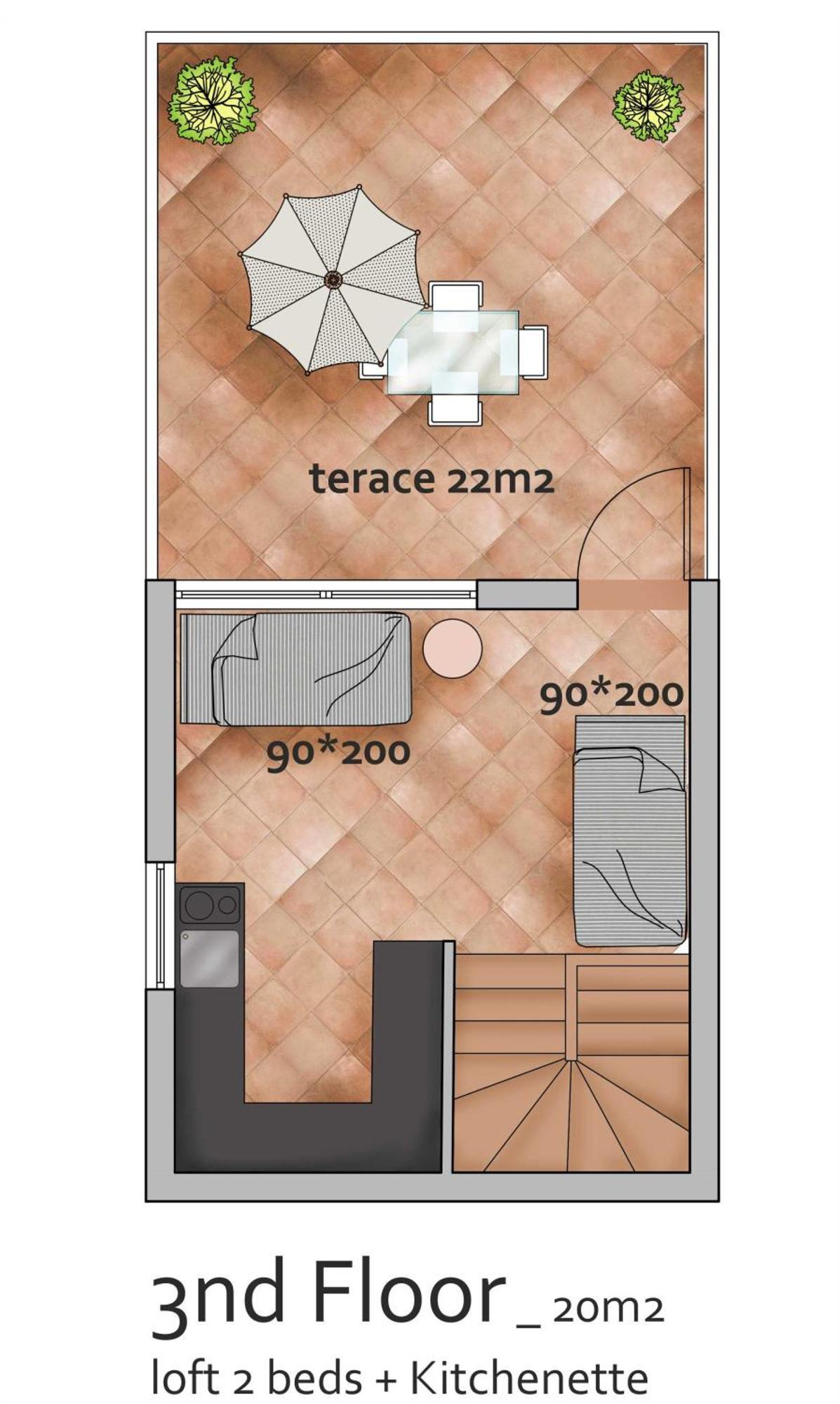 依拉佩特拉Helen'S House公寓 外观 照片